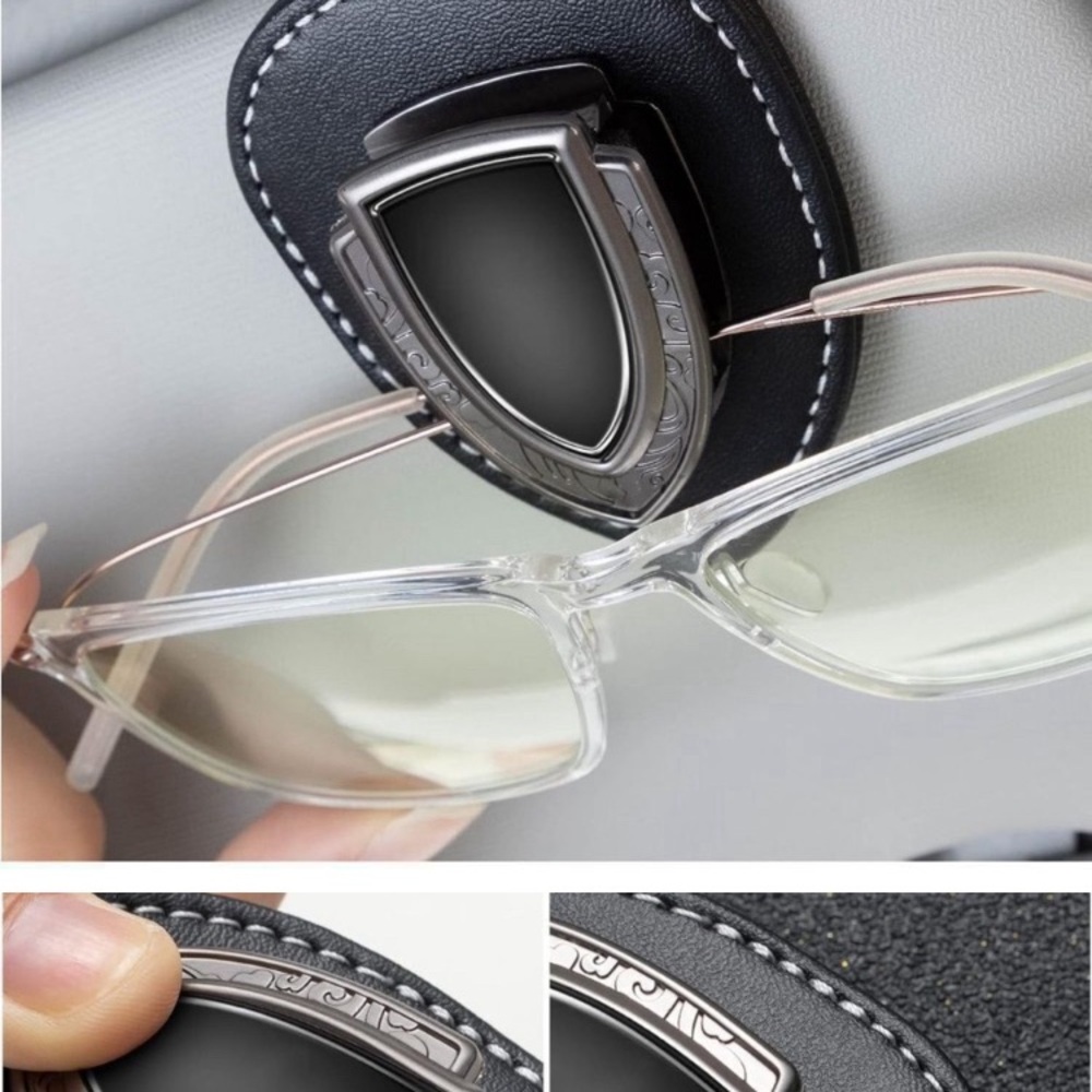 Infinity logo Glasses Sun visor Holder Clip